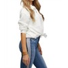 Women's Curvy Textured Button Down Shirt - DAVI & DANI - 2 of 4