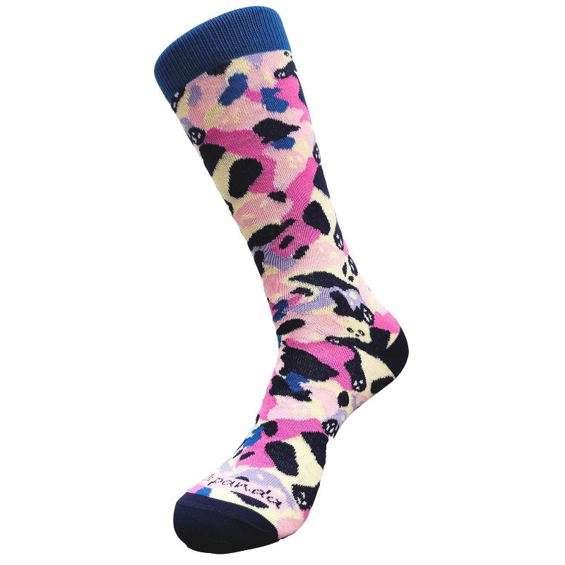Camouflage Panda Socks (Women's Sizes Adult Medium) from the Sock Panda, 4 of 6