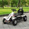 Aosom Kids Pedal Go Kart, Outdoor Ride on Toys with Adjustable Seat, Handbrake, 4 Non-Slip Rubber Wheels for Boys & Girls Aged 5-12 Years Old - 2 of 4