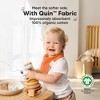 8pk Organic Quin Bandana Bibs, Baby Bibs for Drooling and Teething, Cotton Drool Bibs for Baby Girl, Baby Boy - 2 of 4