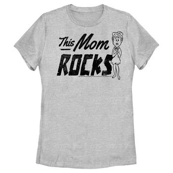 Women's Flintstones This Mom Rocks  T-Shirt -  -