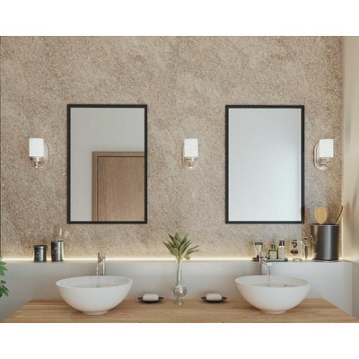 Polished Chrome 12" Dimmable Wall Sconce with Etched Opal Glass