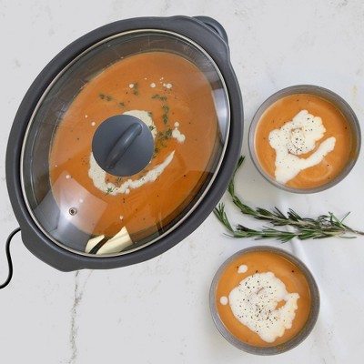 Kenmore Slow Cooker, 5qt, Easy to Use, Dial Control - Black, 6 of 7