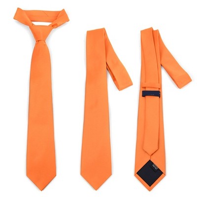 Boy's Age 12-16 Solid Color Wedding Necktie - image 2