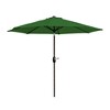WestinTrends 9 Ft Outdoor Patio Market Table Umbrella with Bronze Round Base - 3 of 4