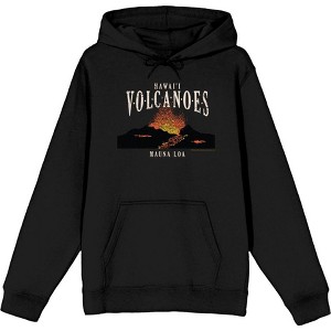 Adventure Society Hawaii Volcanoes Adult Long Sleeve Hoodie - 1 of 2