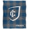 Ithaca College Campus Plaid Spirit Silky Touch Super Soft Throw Blanket 50x60 - 2 of 4