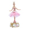 Kurt Adler 10-Inch Pink Ballerina Figure with Musical Base - 2 of 4