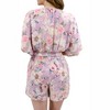 Women's Floral Romper - Grace & Lace - 2 of 4