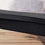 embossed wood grain-black 1 piece