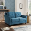 Lifestyle Solutions Harper Loveseat Blue Velvet - image 2 of 4