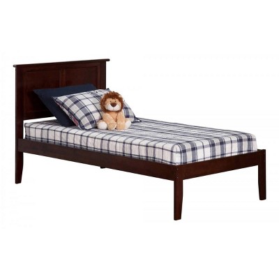 Atlantic Furniture Madison Twin Bed in Walnut
