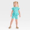 Toddler Girls' Ribbed Bike Shorts - Cat & Jack™ - 3 of 3