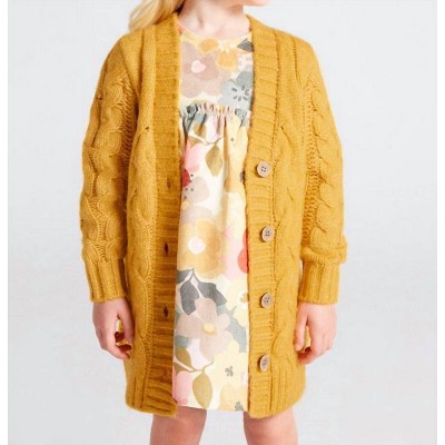 Girl Honey Braided Knit Cardigan - Mayoral