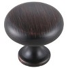 Elegant Lighting Cadon 1.2Inch Diameter Oil-rubbed Bronze Mushroom Knob Multipack (Set of 10) - 4 of 4