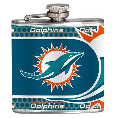 NFL Plastic Flask (7 oz.): Dolphins