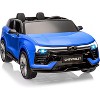 24V Kids Ride-On SUV, 2-Seater Licensed Chevrolet Blazer Electric Car with Parent Remote Control, Battery-Powered Ride-On Vehicle for Kids - 2 of 4