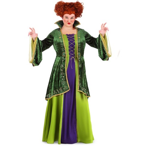 HalloweenCostumes.com Plus Size Deluxe Disney Winifred Sanderson Women's Costume - image 1 of 4