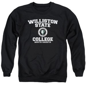 Williston State College Official Circle Logo Adult Crewneck Sweatshirt - 1 of 4