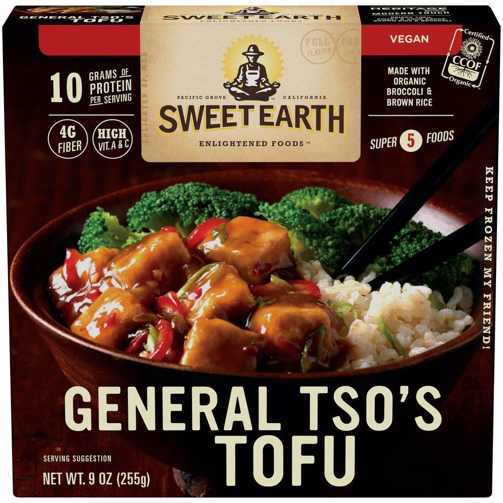 UPC 016741000100 product image for Sweet Earth Natural Foods General Frozen Tso's Tofu - 9oz | upcitemdb.com