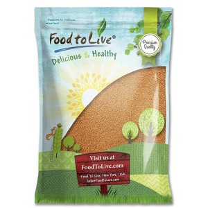 Yellow Mustard Seeds - Non-GMO Verified, Kosher, Raw, Vegan, Bulk - by Food to Live - 1 of 4