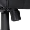 Alera Alera Strada Series High-Back Swivel/Tilt Top-Grain Leather Chair, Supports Up to 275 lb, 17.91" to 21.85" Seat Height, Black - 2 of 4