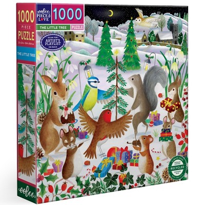 eeBoo Piece & Love: The Little Tree - 1000 Piece Puzzle