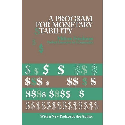 A Program for Monetary Stability - by  Milton Friedman (Paperback)