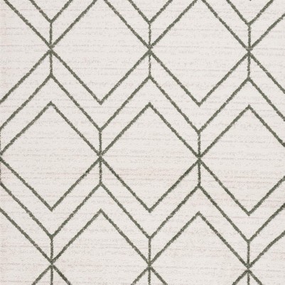 ivory/dark green