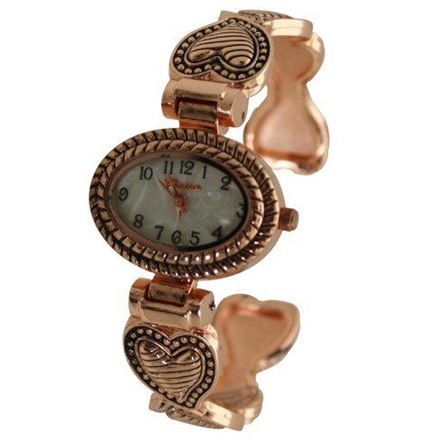 Rose Gold Cuff Bracelet  Classy Women Collection