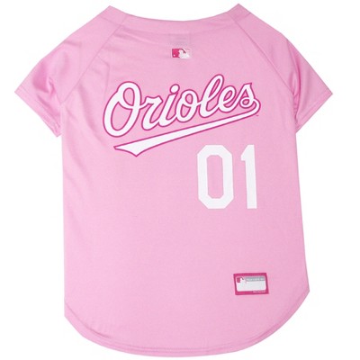 pink baseball jersey