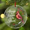 Christmas Ornament 2025 Remembrance Ornament for Loss of Loved One Forever in My Heart Bereavement Gift Sympathy Keepsake - 4 of 4