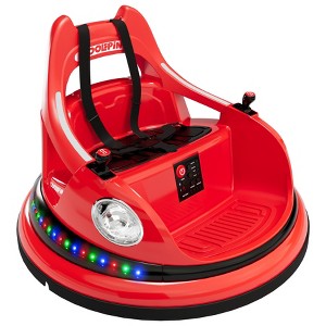 Ride on Bumper Car for Toddlers, 12V Battery Car for Kids W/Parent Remote - 1 of 4
