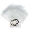 Stockroom Plus 100 Pack Clear Plastic Bags for Jewelry, Mini Resealable Bags for Small Business Earrings, Necklaces, 4.4 x 4.4 In - 3 of 4