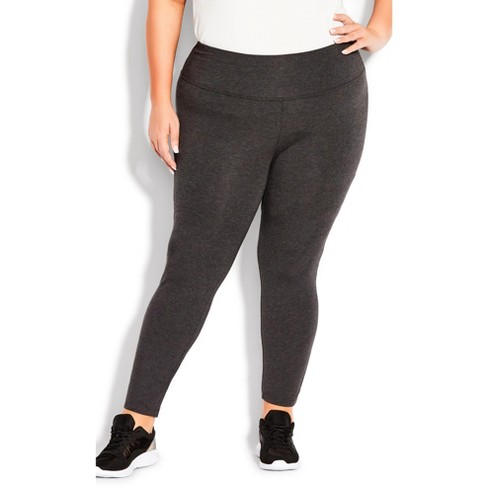 Avenue Women's Plus Size Trouser Cool Hand Tall, Charcoal, 14 Plus Tall :  : Clothing, Shoes & Accessories