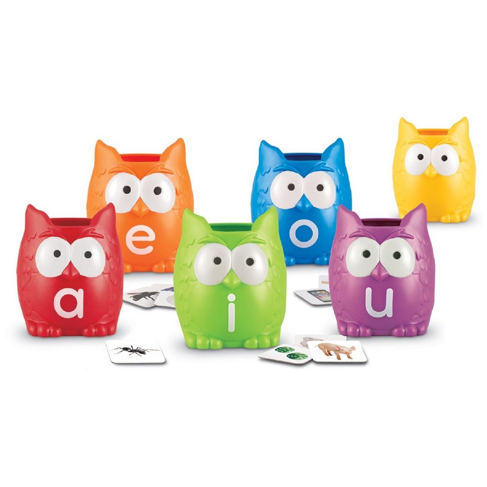 UPC 765023054606 product image for Learning Resources Vowel Owls Sorting Set | upcitemdb.com