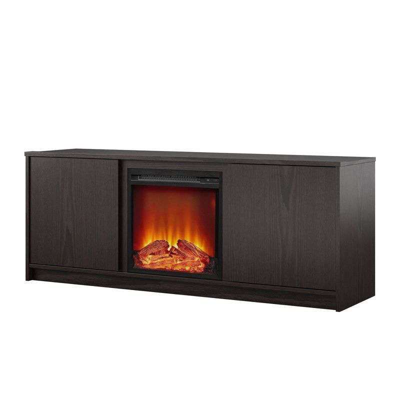 Caldare Electric Fireplace TV Stand Espresso - Room &#38; Joy, 5 of 12