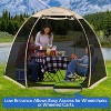 EighteenTek Pop-Up Sports Tent – 540° Clear Bubble Shelter for Camping, Fishing, and Outdoor Events - 2 of 4