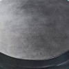 Zapara Lightweight Concrete Outdoor 16" Side Table - Black - Christopher Knight Home: Weather-Resistant Patio Furniture - 3 of 4