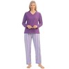 Collections Etc Striped 2-pc Pj Set - 3 of 4