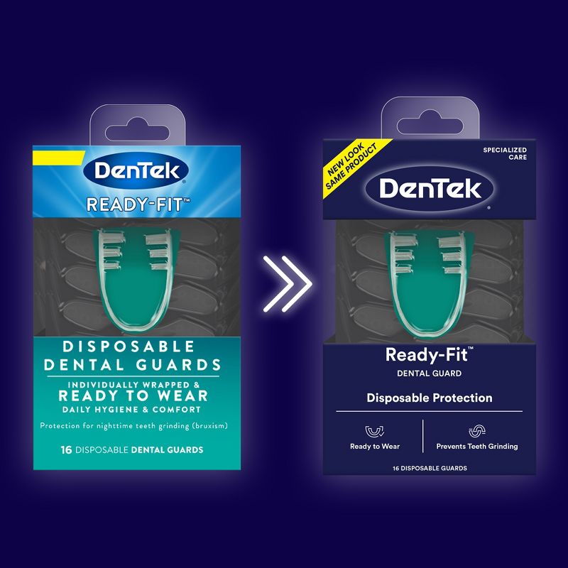 DenTek Ready-Fit Disposable Dental Guards for Nighttime Teeth Grinding - 1ct/16pc, 2 of 9