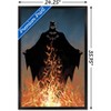 Trends International DC Comics Batman - Fire Framed Wall Poster Prints - 3 of 4