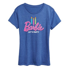 Women's - Barbie - Let's Party Short Sleeve Graphic T-Shirt - 1 of 4