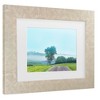 Trademark Fine Art - James McLoughlin Farmscape Photo VII Matted Framed Art - 3 of 4