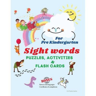 Sight Words Puzzles, Activities & Flashcards - (Life Puzzle - Sight Word) by  Life Puzzle (Paperback)