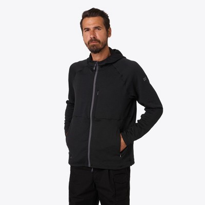 Mobile Warming Mens Element Heated Mid-Layer Hooded Full Zip