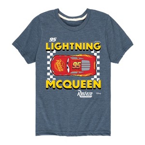 Boys' - Cars - Lightning McQueen 95 Rust-Eze Short Sleeve Graphic T-Shirt - 1 of 4