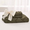 Boho Duvet Cover King Size - Olive Green, Breathable Soft, Machine Washable, 104x90 with 2 Pillow Shams - 4 of 4