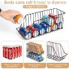 4-Tier Stackable Can Rack Organizer for Kitchen Pantry, Max Can Storage Holder Holds 44 Cans - 3 of 4