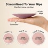KeaBabies 14pk Organic Nursing Pads, Washable Breast Pads for Breastfeeding, Reusable Nipple Pads, Breastfeeding Essentials - 4 of 4